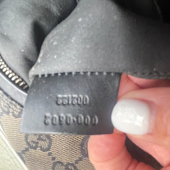 Black Canvas Gucci Purse - Picture 6 of 17